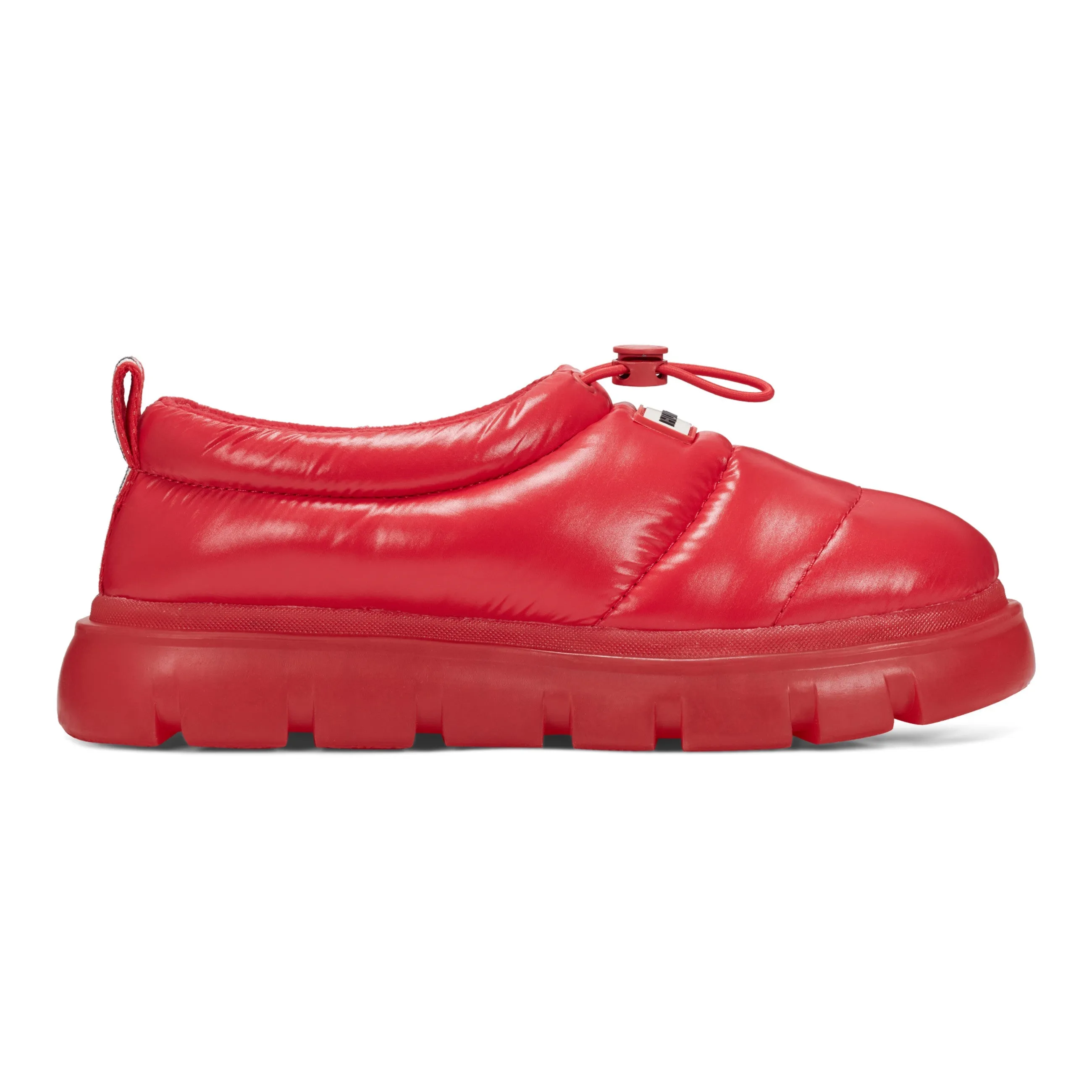 Hunter Women's Madison Lug Sole Insulated Water Resistant Slip-on Shoes Medium Red HWMADISON 610