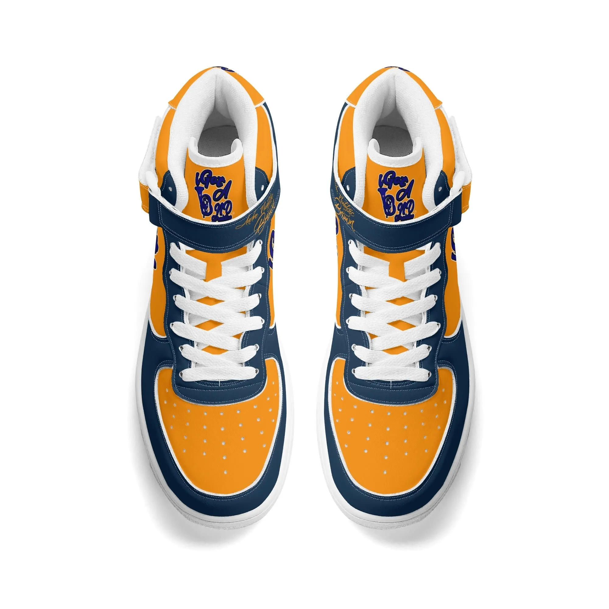 I Got Band Praktice Mens Upgraded High Top Leather Sneakers