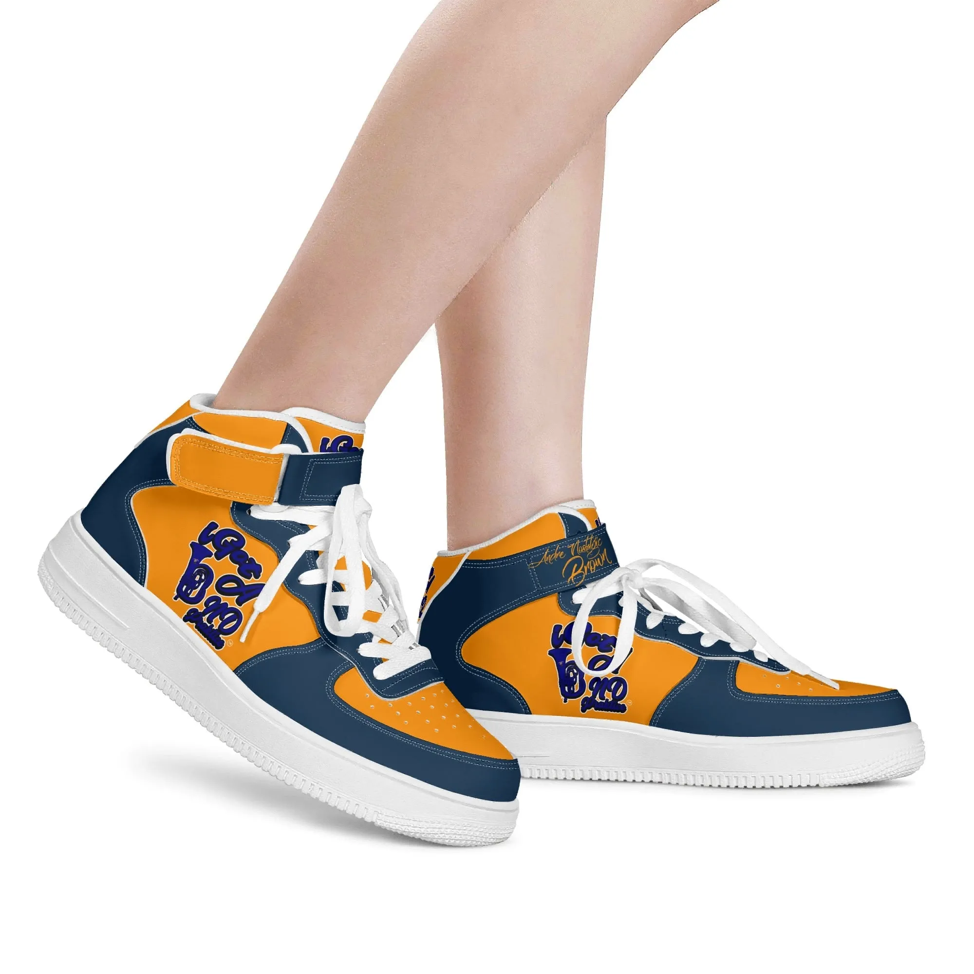 I Got Band Praktice Mens Upgraded High Top Leather Sneakers