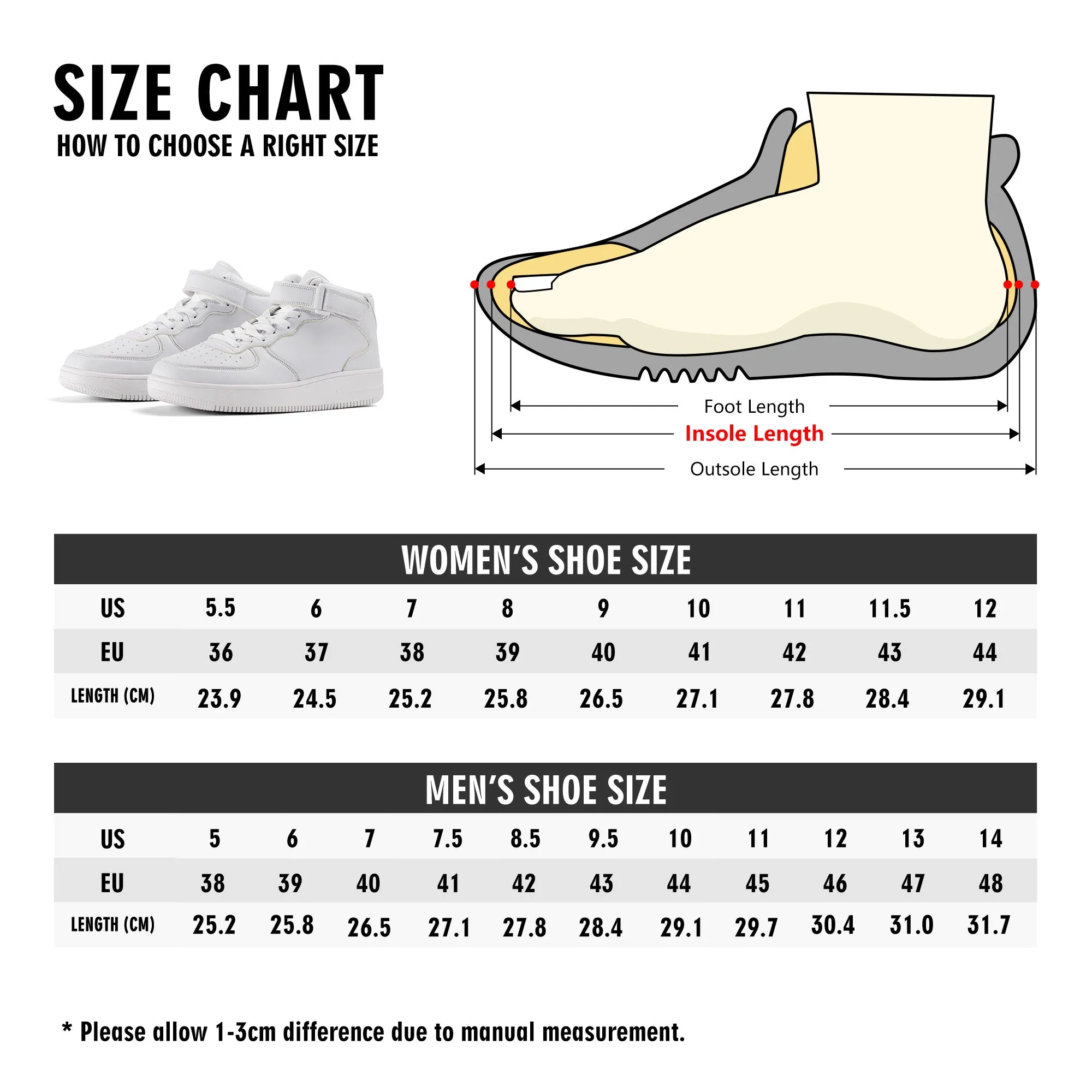 I Got Band Praktice Mens Upgraded High Top Leather Sneakers