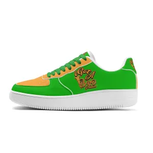 iGot Band Praktice Womens Upgraded White Low Top Leather Sneakers