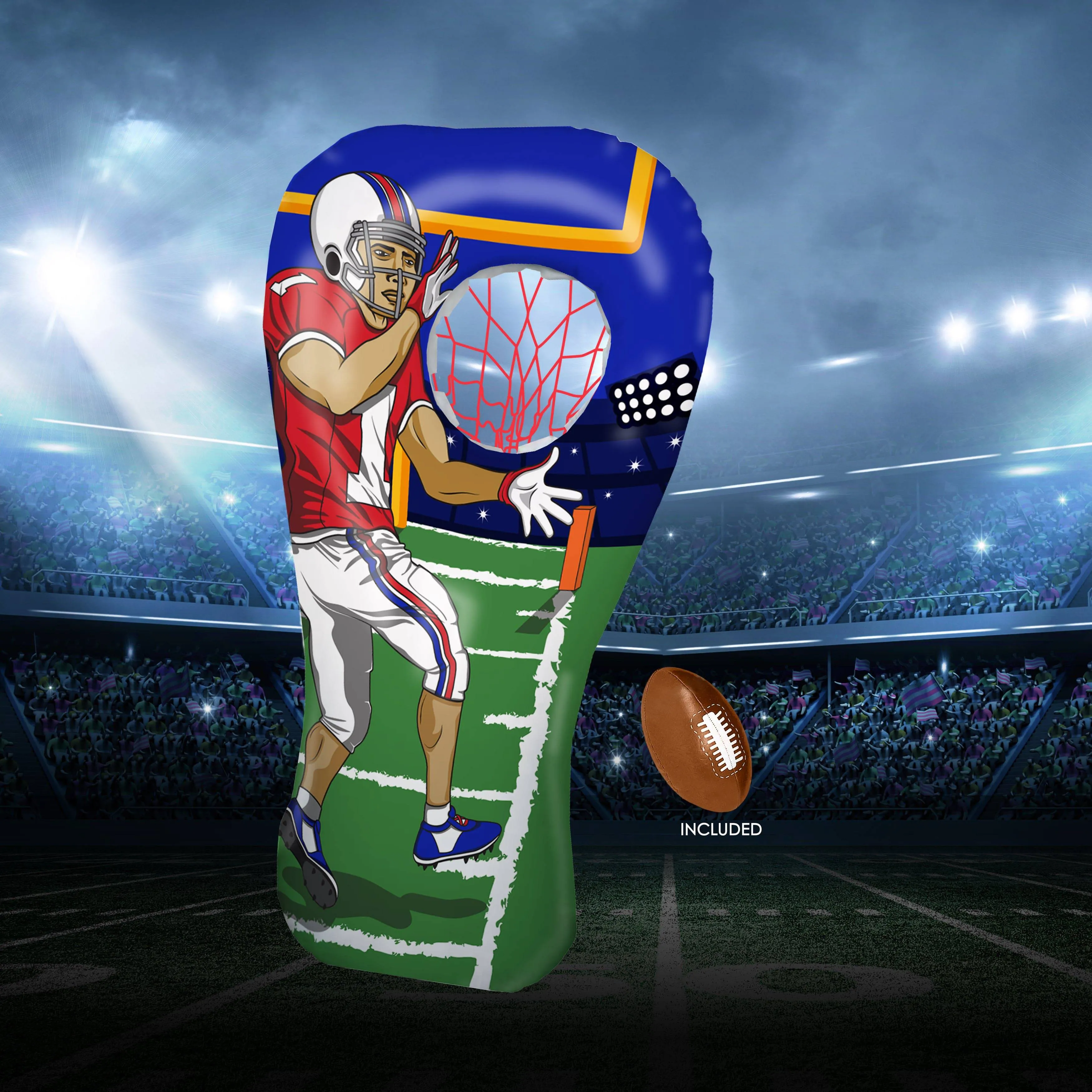 Inflatable Football Toss Target Party Game