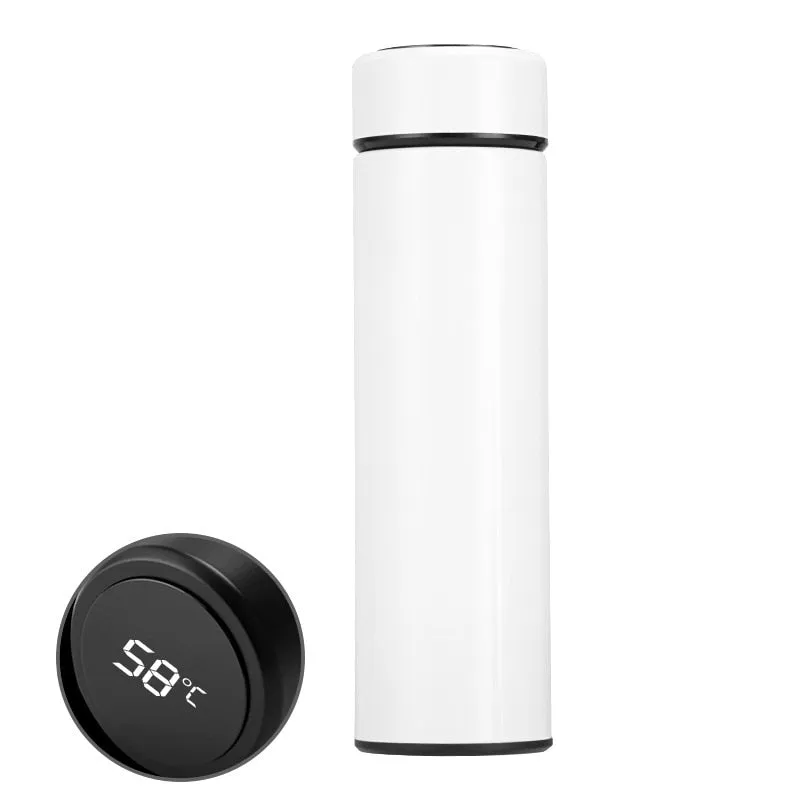 Intelligent Thermal Insulation Cup Smart LED Temperature Display, Stainless Steel Vacuum Insulated Water Bottle