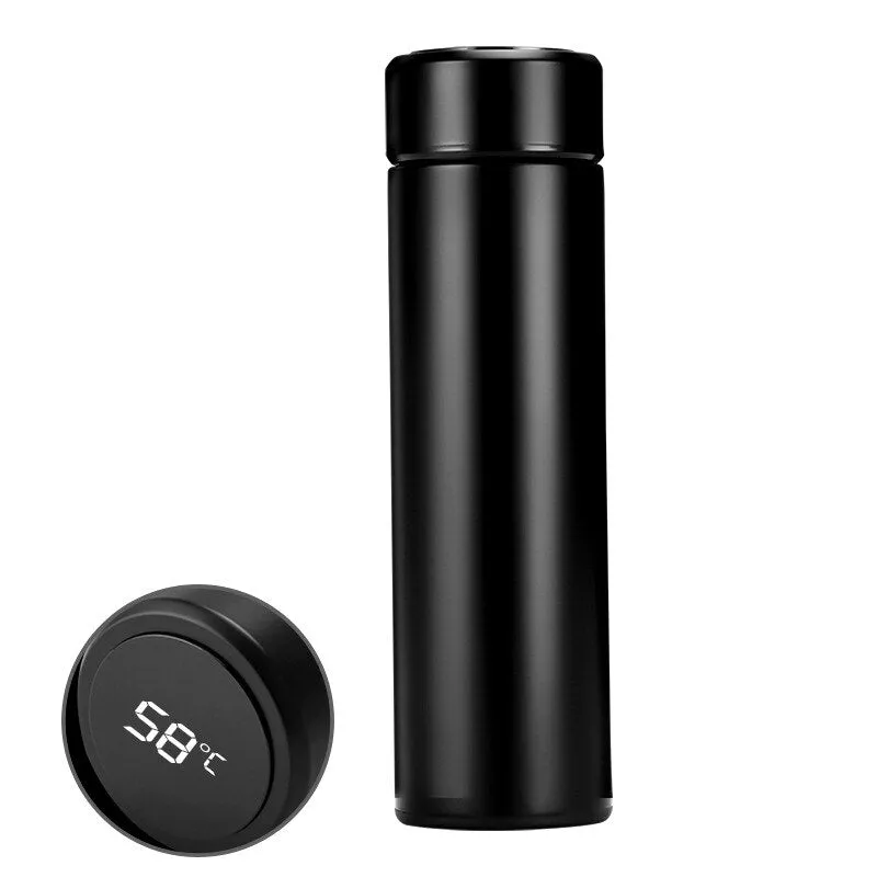 Intelligent Thermal Insulation Cup Smart LED Temperature Display, Stainless Steel Vacuum Insulated Water Bottle