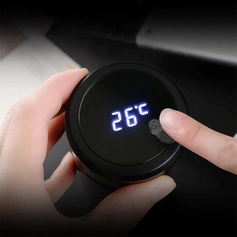 Intelligent Thermal Insulation Cup Smart LED Temperature Display, Stainless Steel Vacuum Insulated Water Bottle