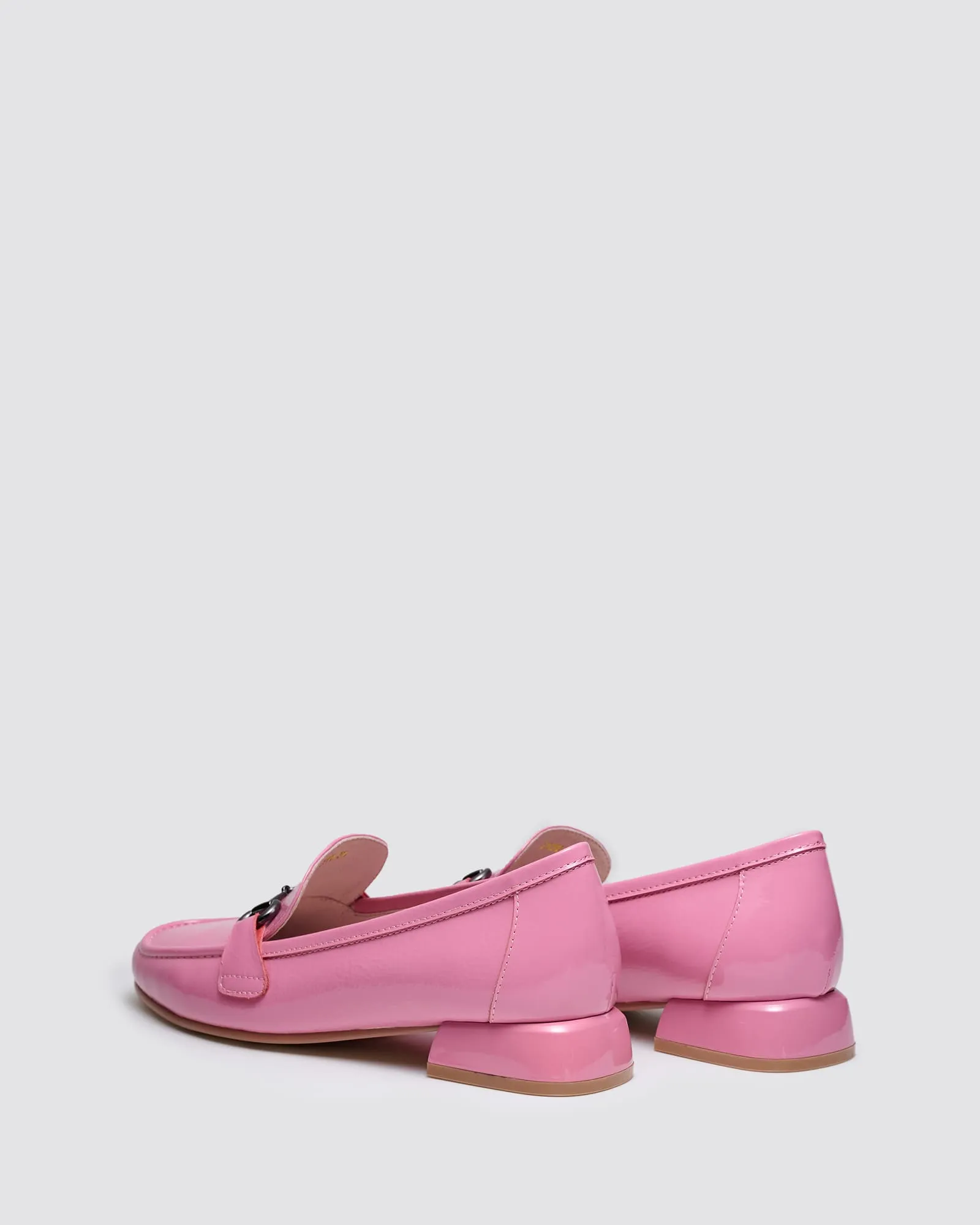 ITCHY LOAFERS PINK PATENT LEATHER