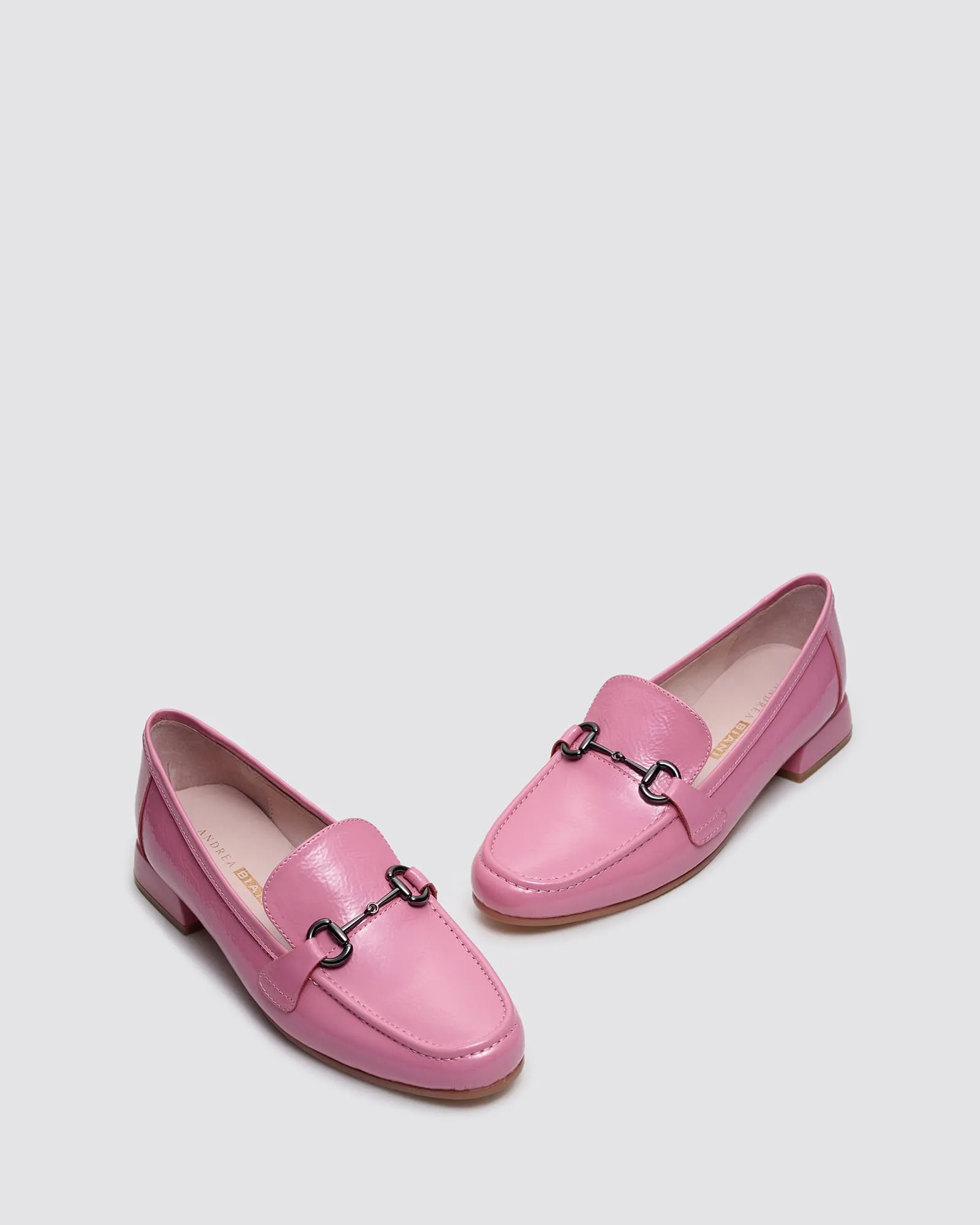 ITCHY LOAFERS PINK PATENT LEATHER