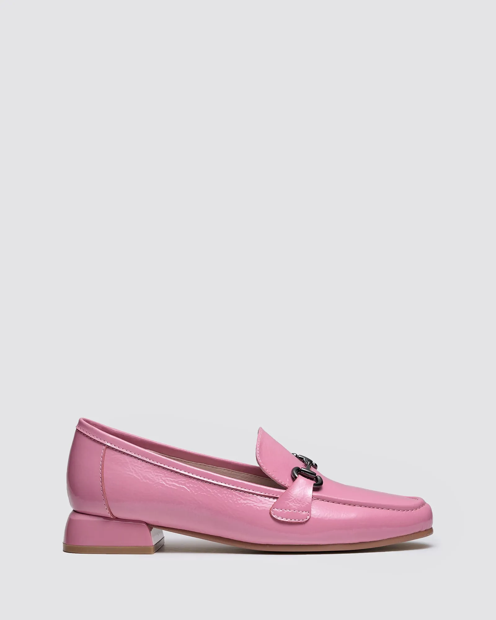 ITCHY LOAFERS PINK PATENT LEATHER
