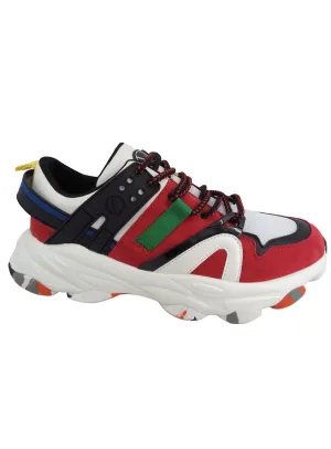 Javi Shoes - Roar - Red And White