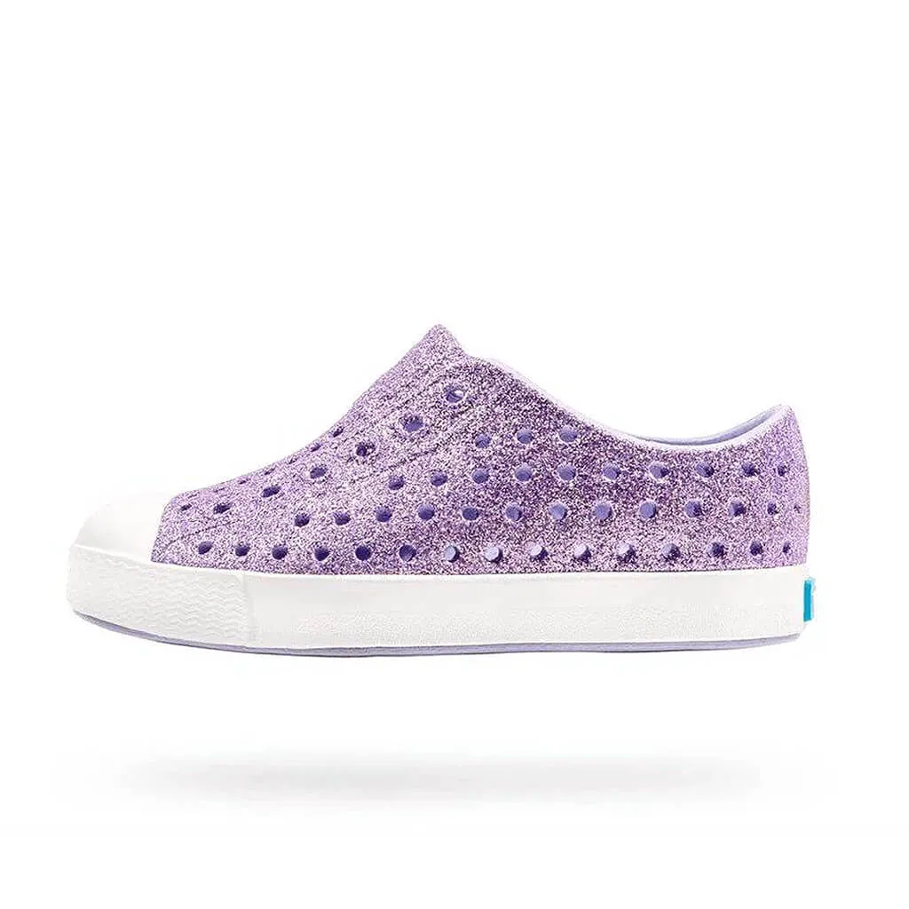Jefferson Shoes Powder Bling/Shell White