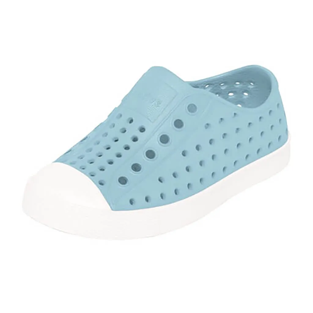 Jefferson Shoes Sky Blue/Shell White
