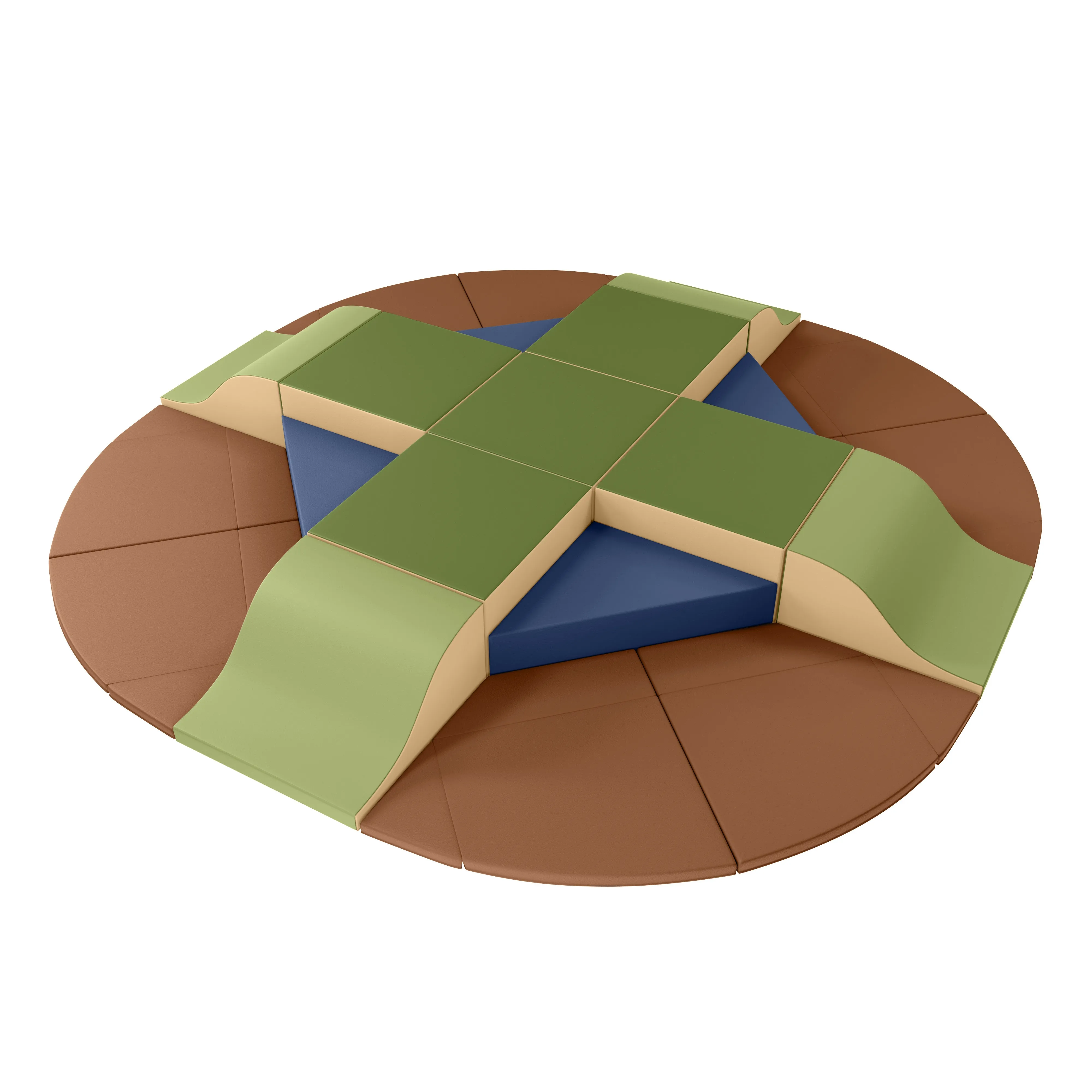 Junior Adventurer's Summit with Slides, 360 Climber, 17-Piece