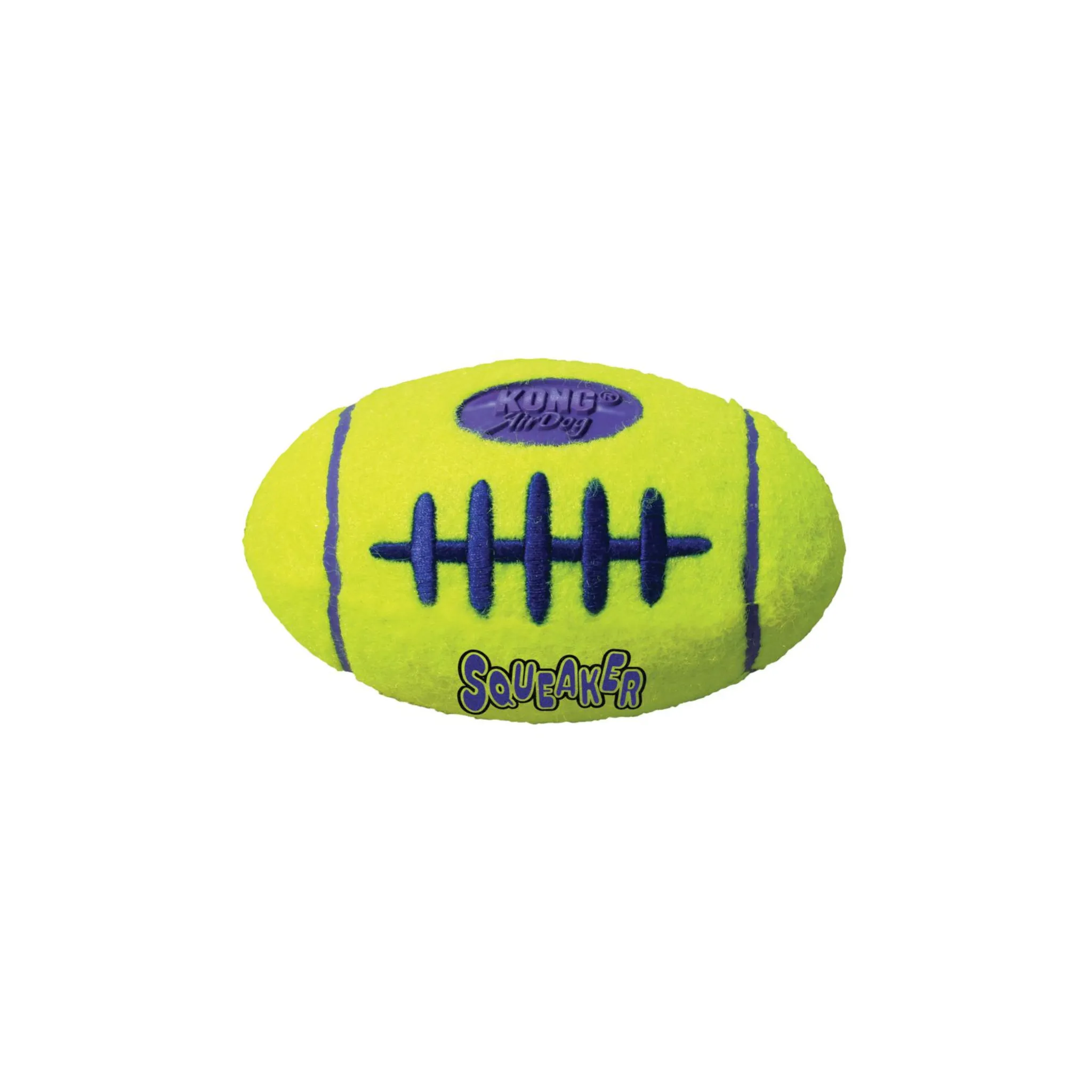 Kong Airdog Squeaker Football Yellow