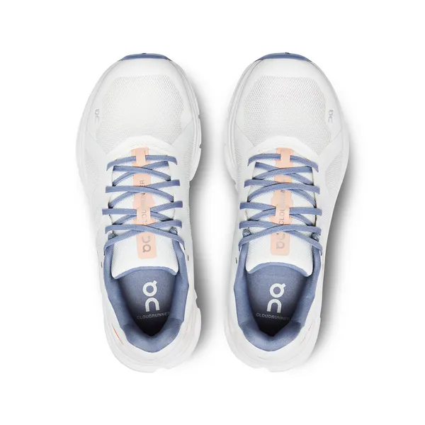 LADIES ON  CLOUDRUNNER - WHITE/FLAME