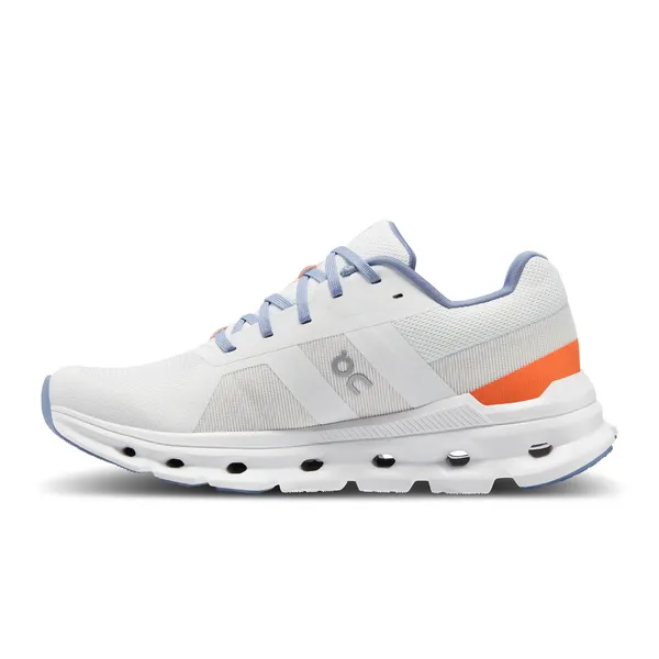 LADIES ON  CLOUDRUNNER - WHITE/FLAME
