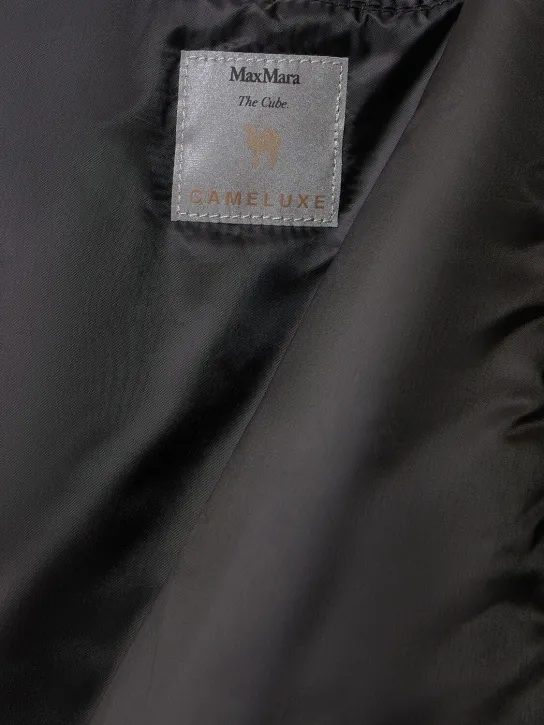 Max Mara   Greengi water resistant long puffer vest 