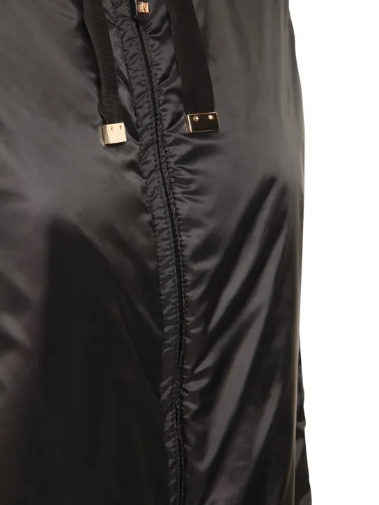 Max Mara   Greengi water resistant long puffer vest 