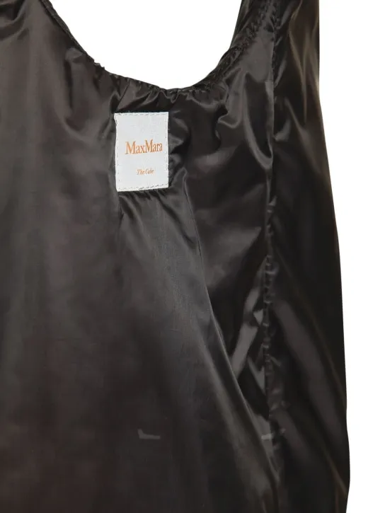 Max Mara   Greengi water resistant long puffer vest 