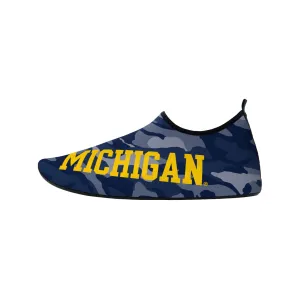 Michigan Wolverines NCAA Mens Camo Water Shoe