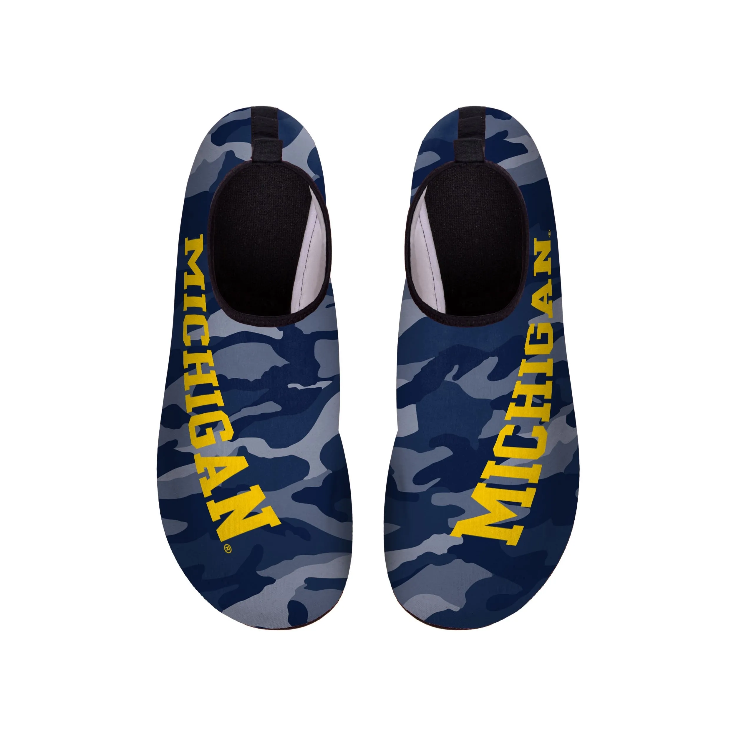 Michigan Wolverines NCAA Mens Camo Water Shoe