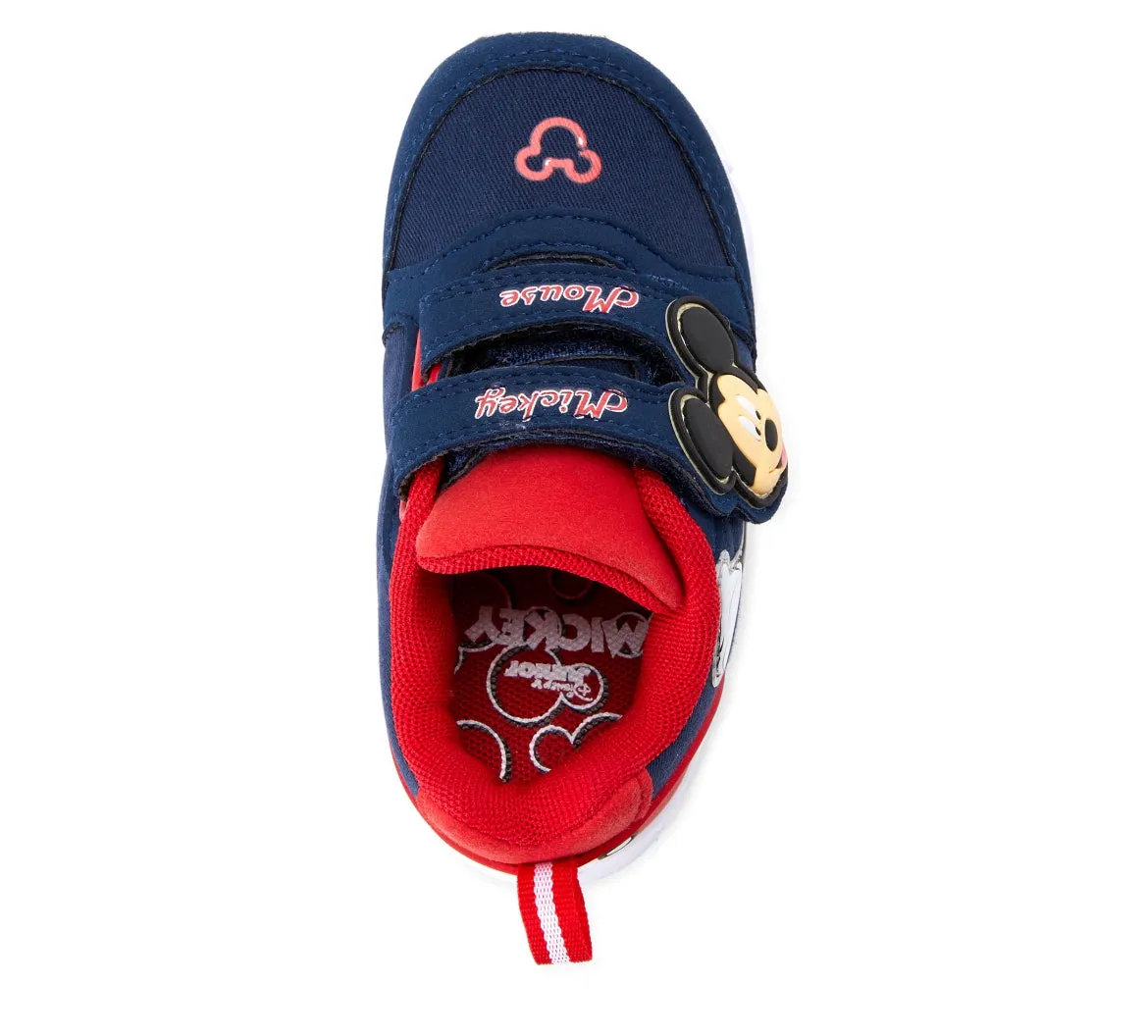 Mickey Mouse Mickey Strap Athletic Sneaker (Toddler Boys)