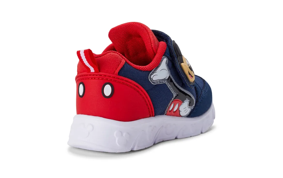 Mickey Mouse Mickey Strap Athletic Sneaker (Toddler Boys)