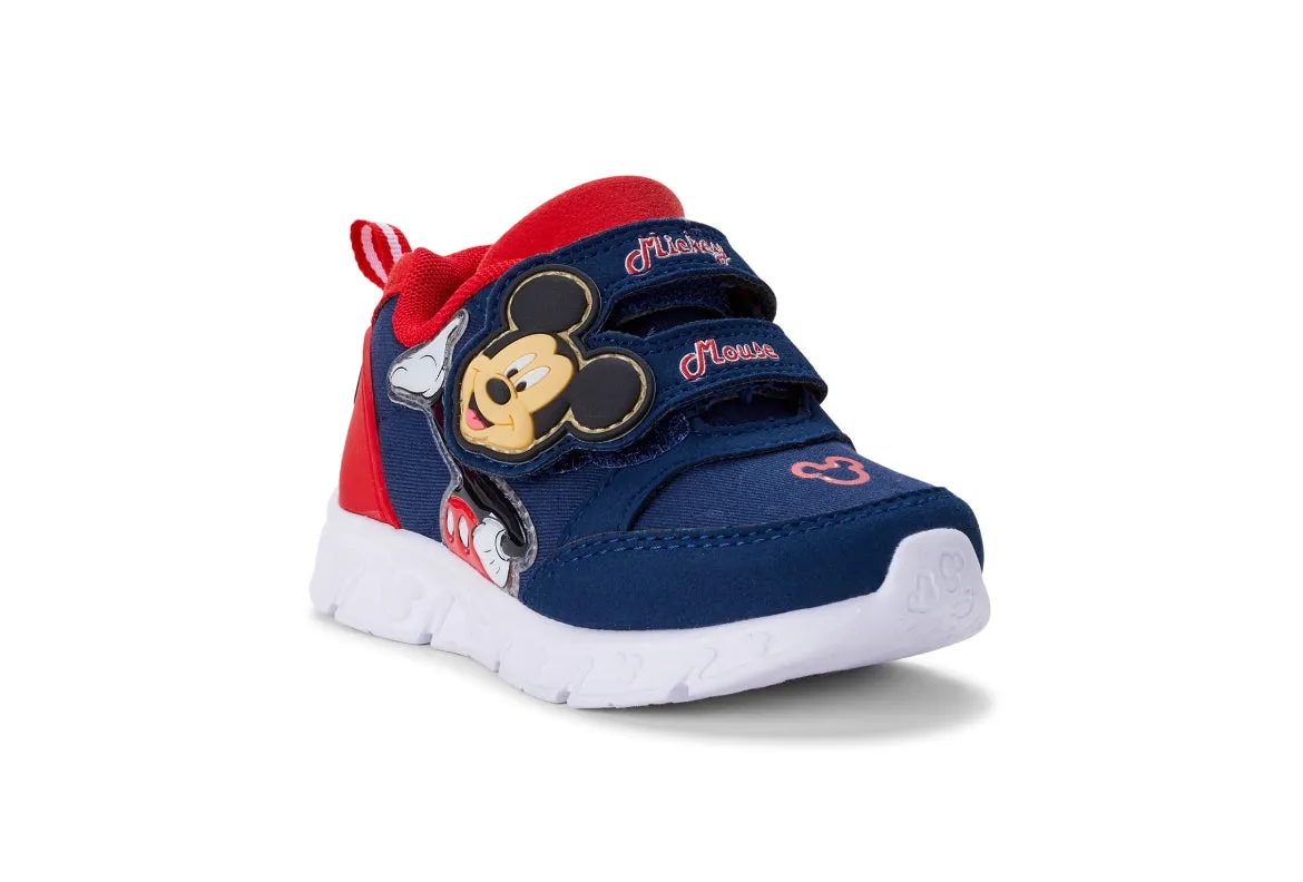 Mickey Mouse Mickey Strap Athletic Sneaker (Toddler Boys)