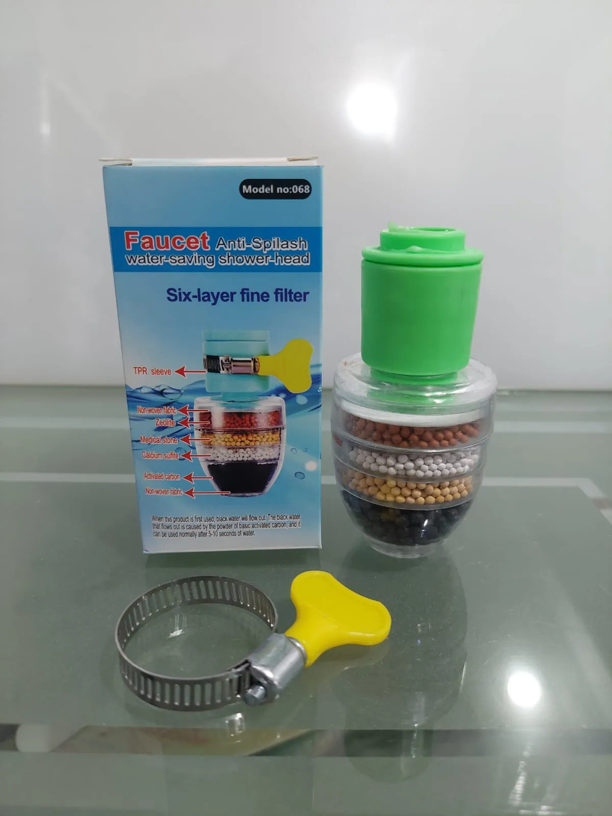 Mini Kitchen Faucet Tap Water Purifier Home Accessories Water Clean Purifier Filter with Filtration Cartridge 16-26mm