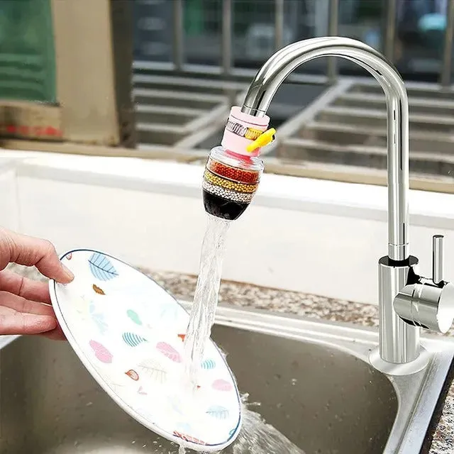 Mini Kitchen Faucet Tap Water Purifier Home Accessories Water Clean Purifier Filter with Filtration Cartridge 16-26mm