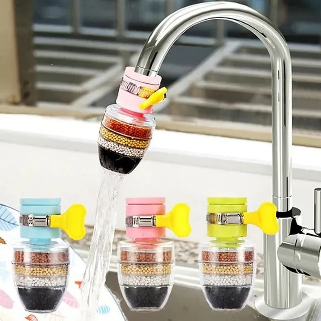 Mini Kitchen Faucet Tap Water Purifier Home Accessories Water Clean Purifier Filter with Filtration Cartridge 16-26mm
