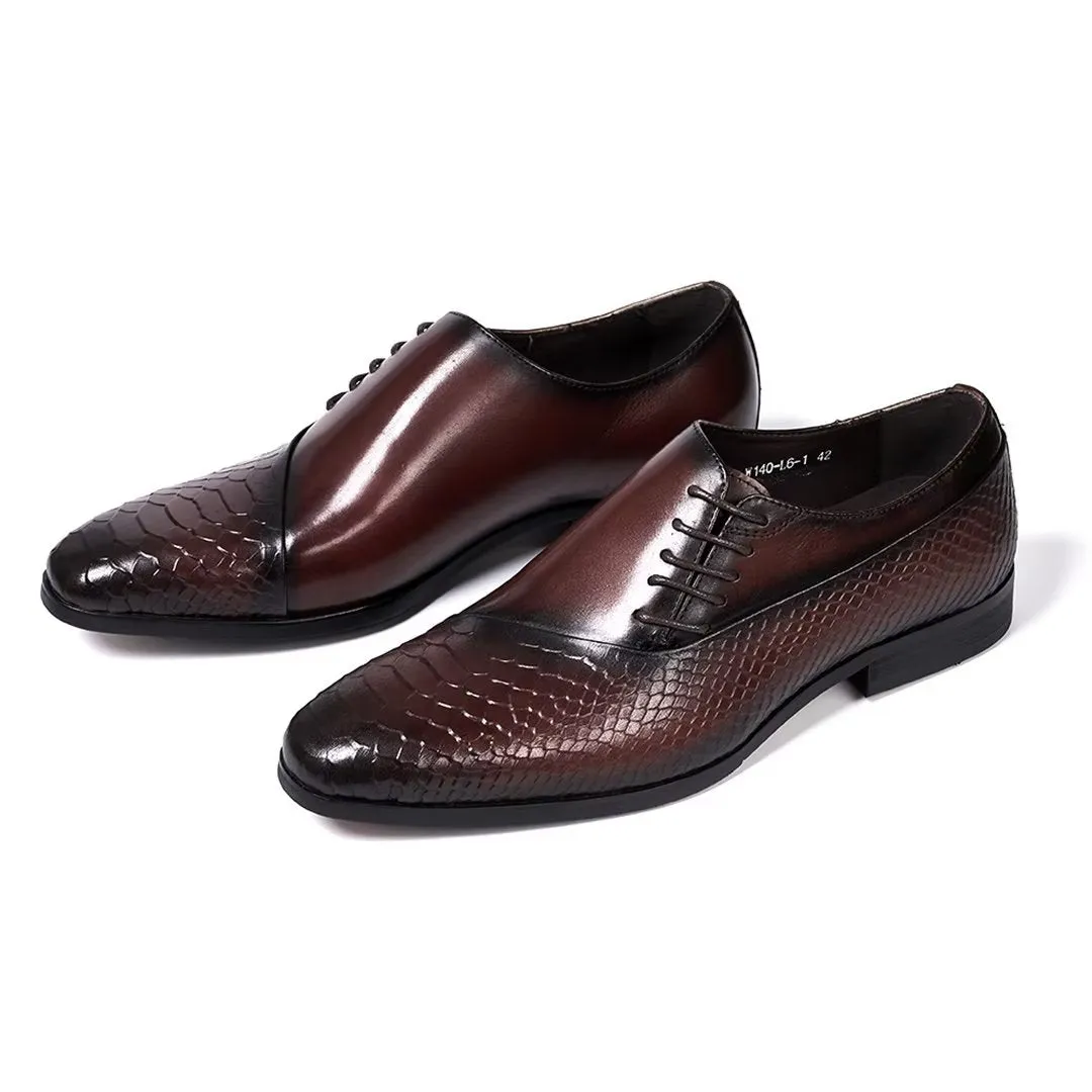 Modern Professional Leather Dress Footwear
