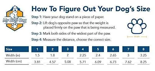 My Busy Dog Water Resistant Dog Shoes