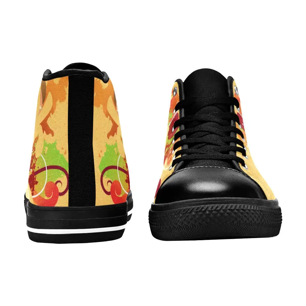 My Little Pony Friendship Is Magic Applejack Shoes High Top Sneakers for Kids and Adults