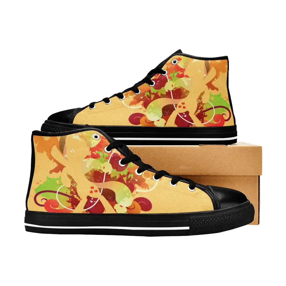My Little Pony Friendship Is Magic Applejack Shoes High Top Sneakers for Kids and Adults