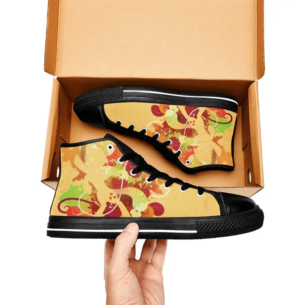 My Little Pony Friendship Is Magic Applejack Shoes High Top Sneakers for Kids and Adults