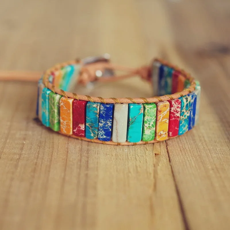 Natural Stone Handmade Chakra Bracelet