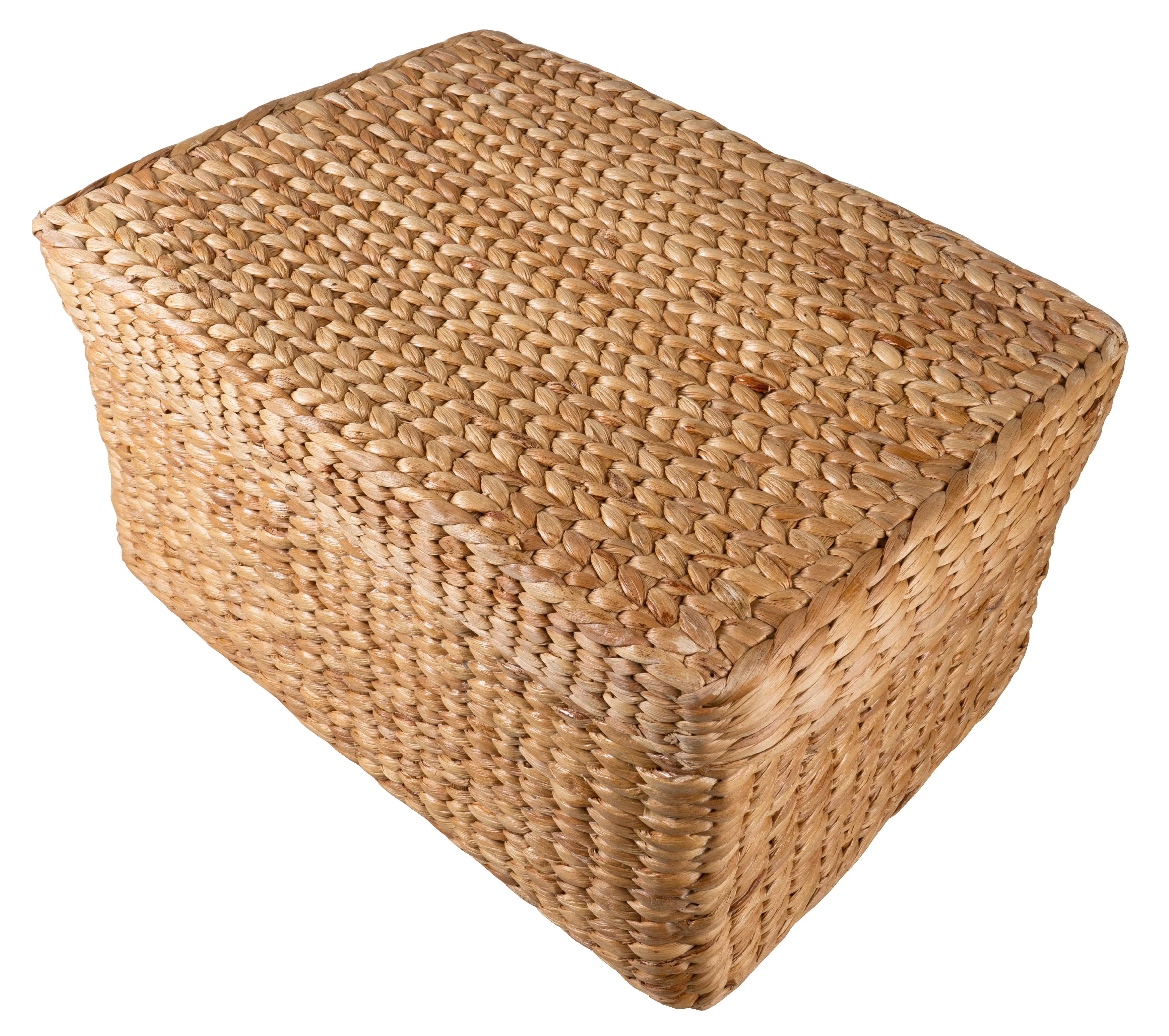 Natural Storage Boxes/Basket Water Hyacinth Many Sizes Eco-Friendly