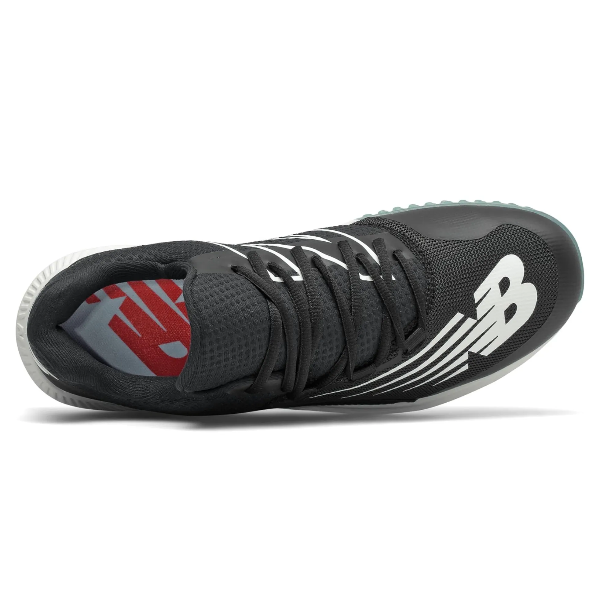 New Balance FuelCell 4040 V6 Men's Turf Baseball Shoes (Black White Ice)