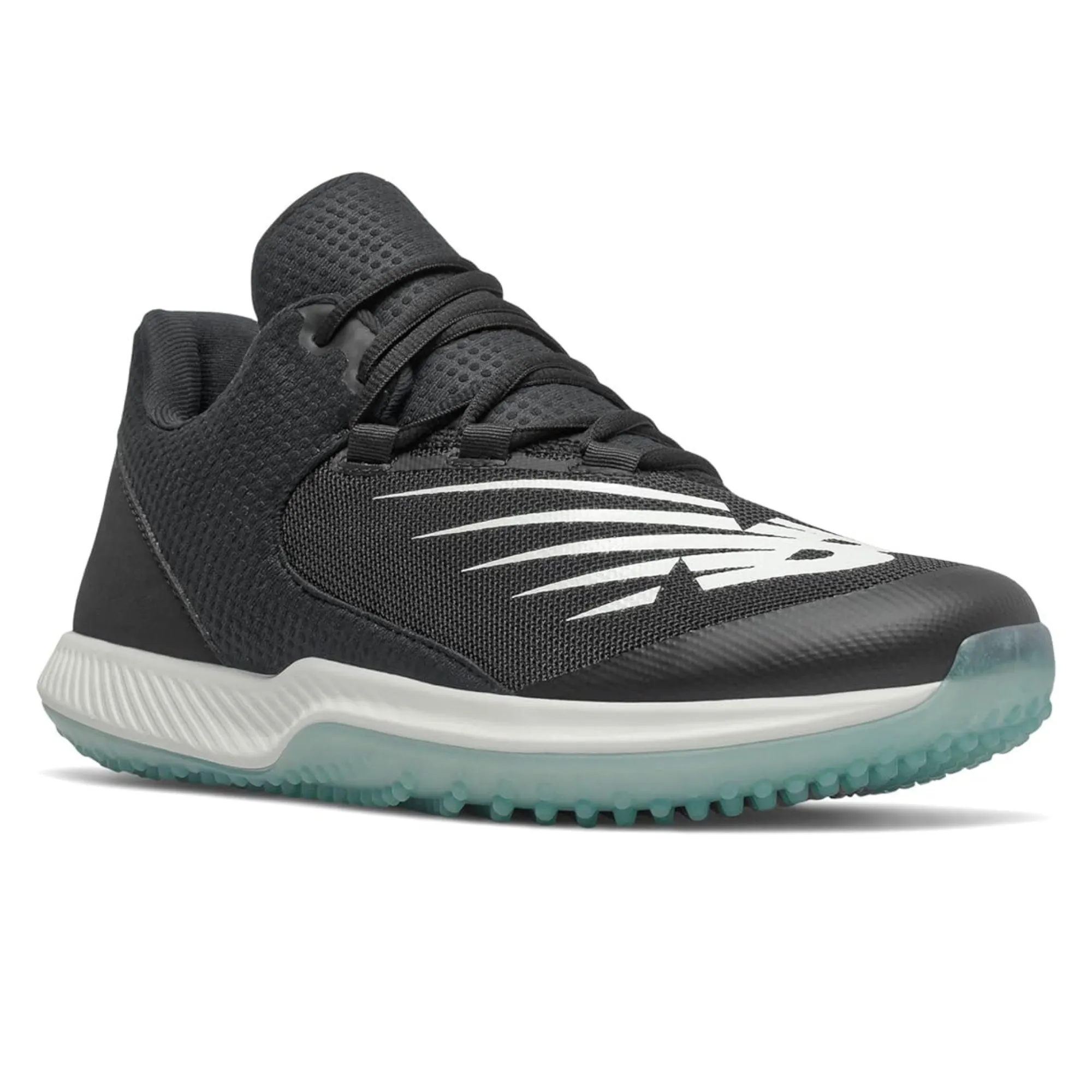 New Balance FuelCell 4040 V6 Men's Turf Baseball Shoes (Black White Ice)