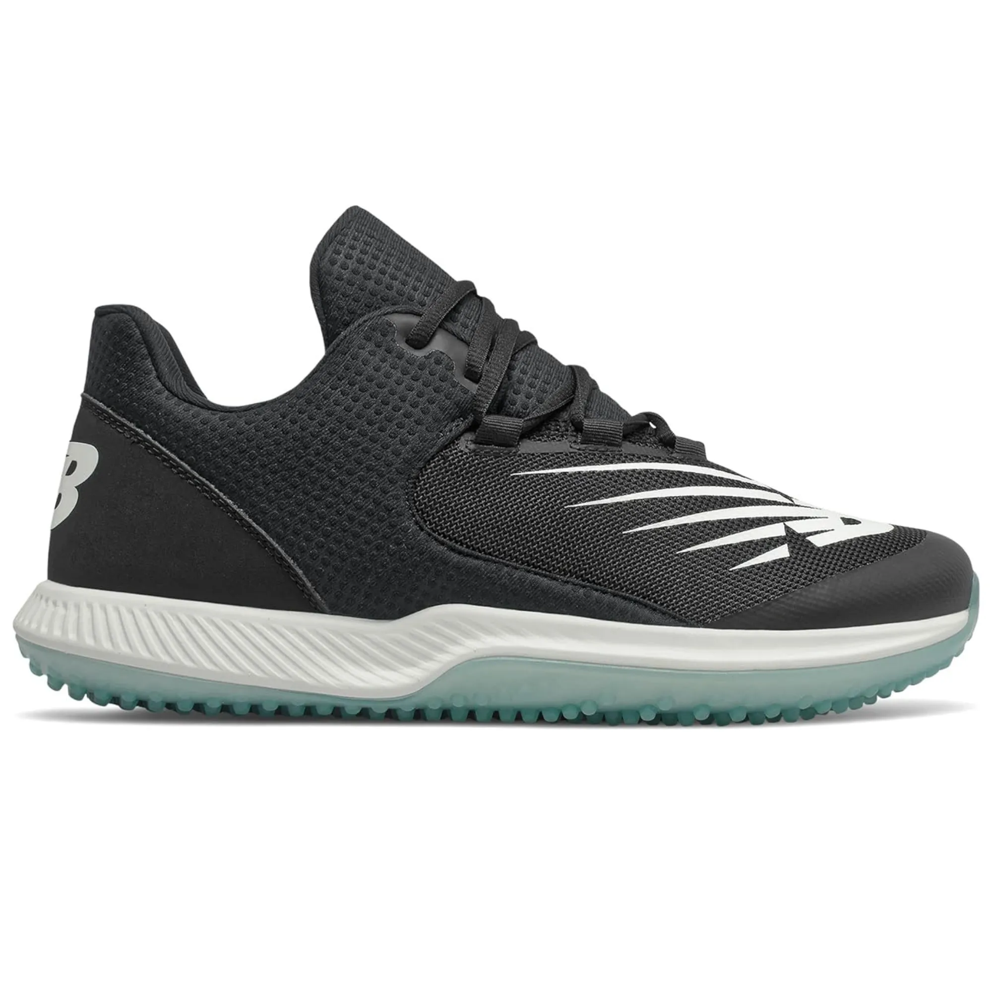 New Balance FuelCell 4040 V6 Men's Turf Baseball Shoes (Black White Ice)