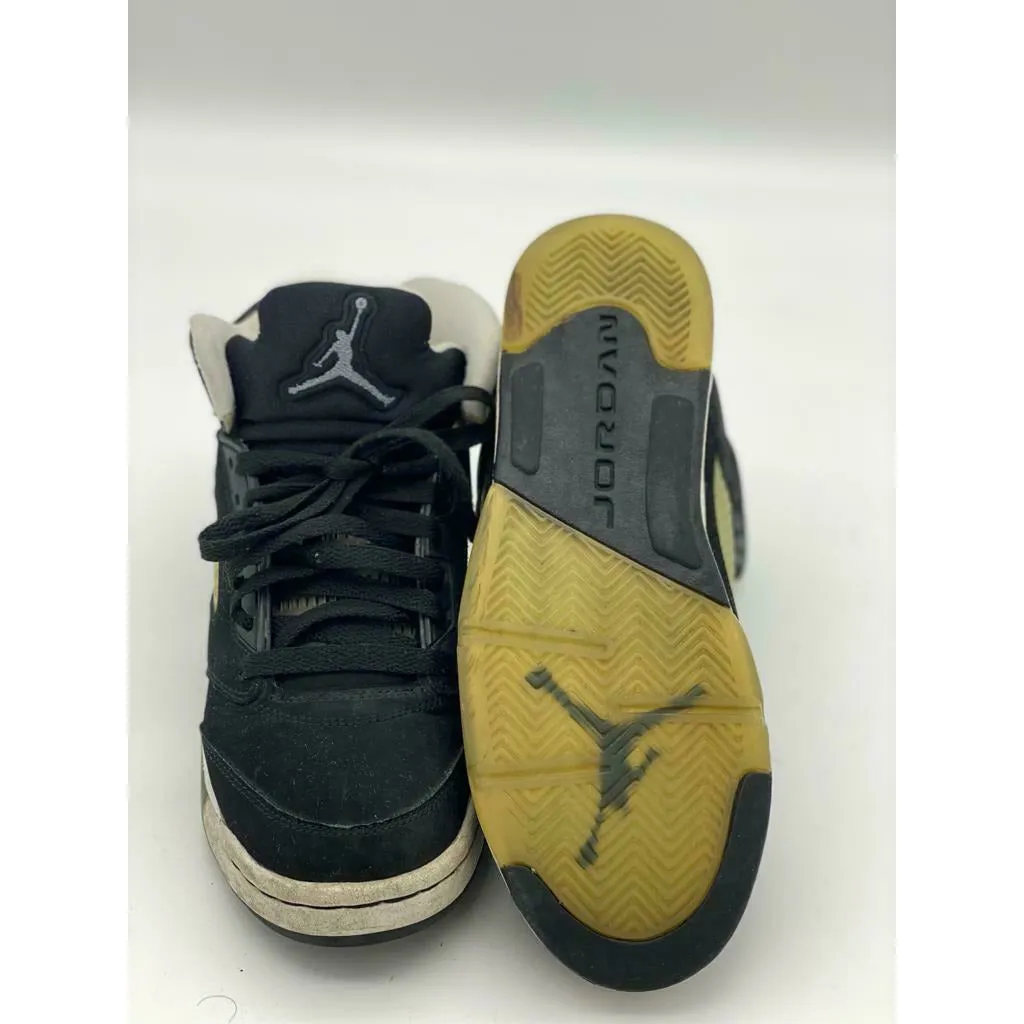 Nike Air Jordan 5 Retro 2013 GS Oreo Size 4.5Y Black White