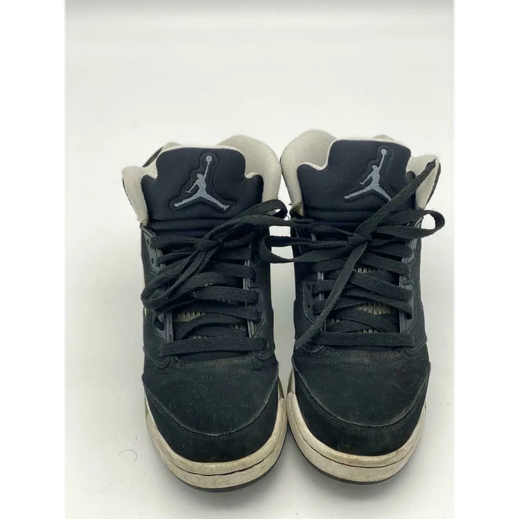 Nike Air Jordan 5 Retro 2013 GS Oreo Size 4.5Y Black White