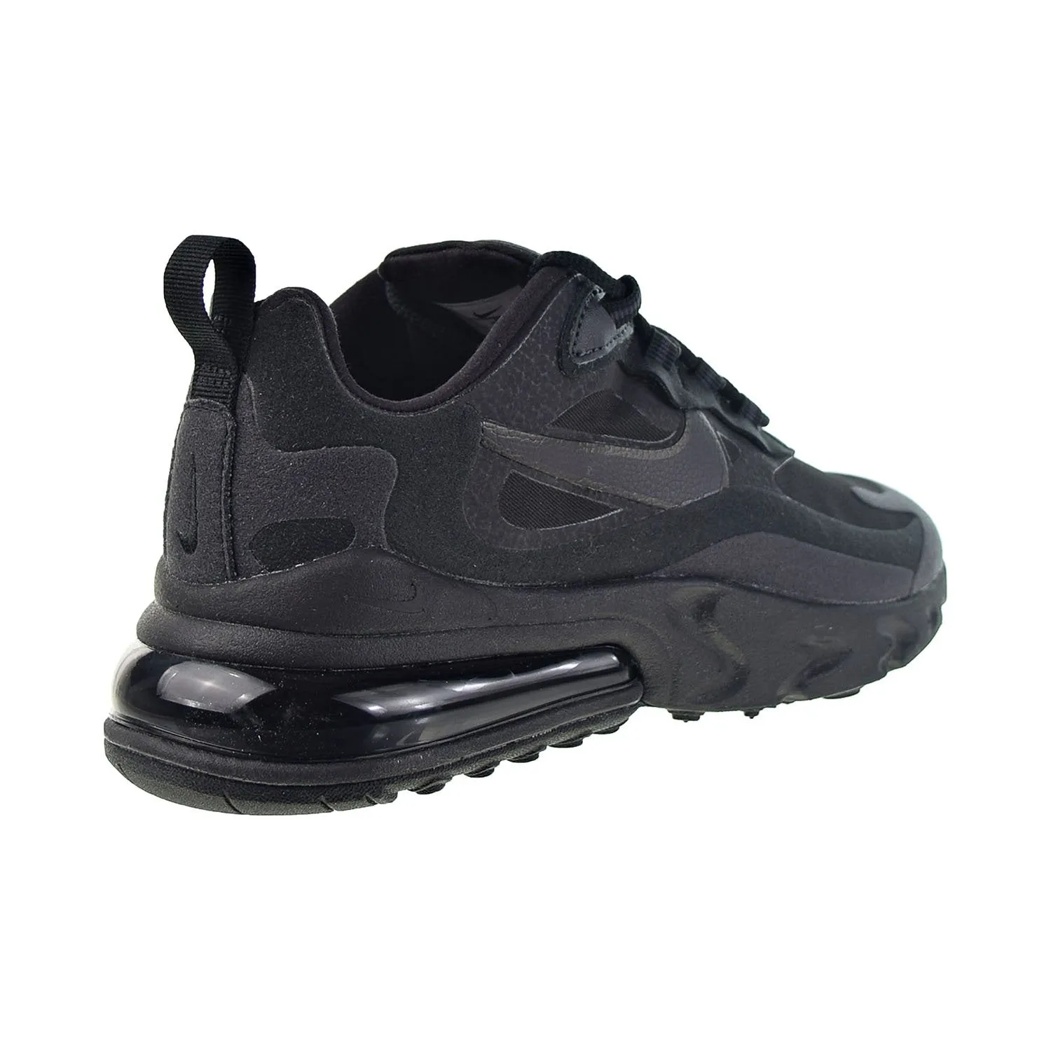 Nike Air Max 270 React "Triple Black" Women's Shoes Black-Oil Grey