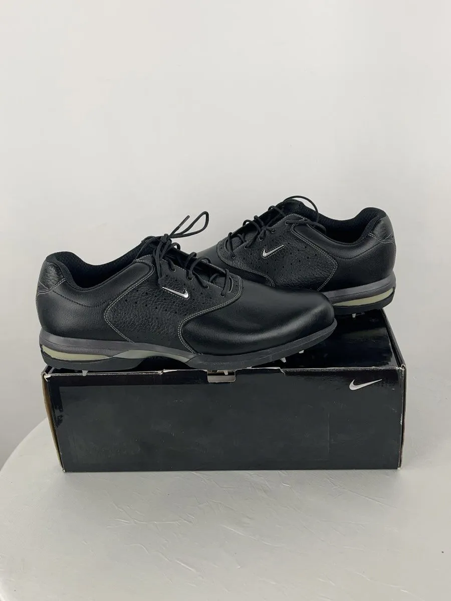 Nike Men's SP-5.5 Saddle Black Golf Shoes Size 11.5W NWB