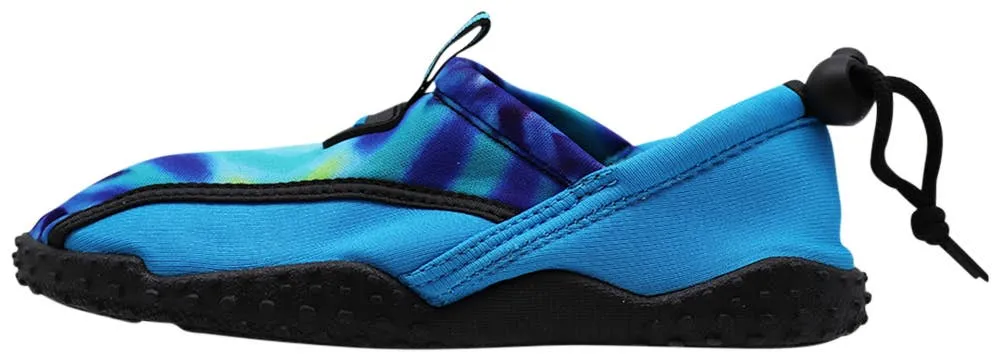 NORTY Girls 11-4 Blue Tie Dye Watershoe 38703