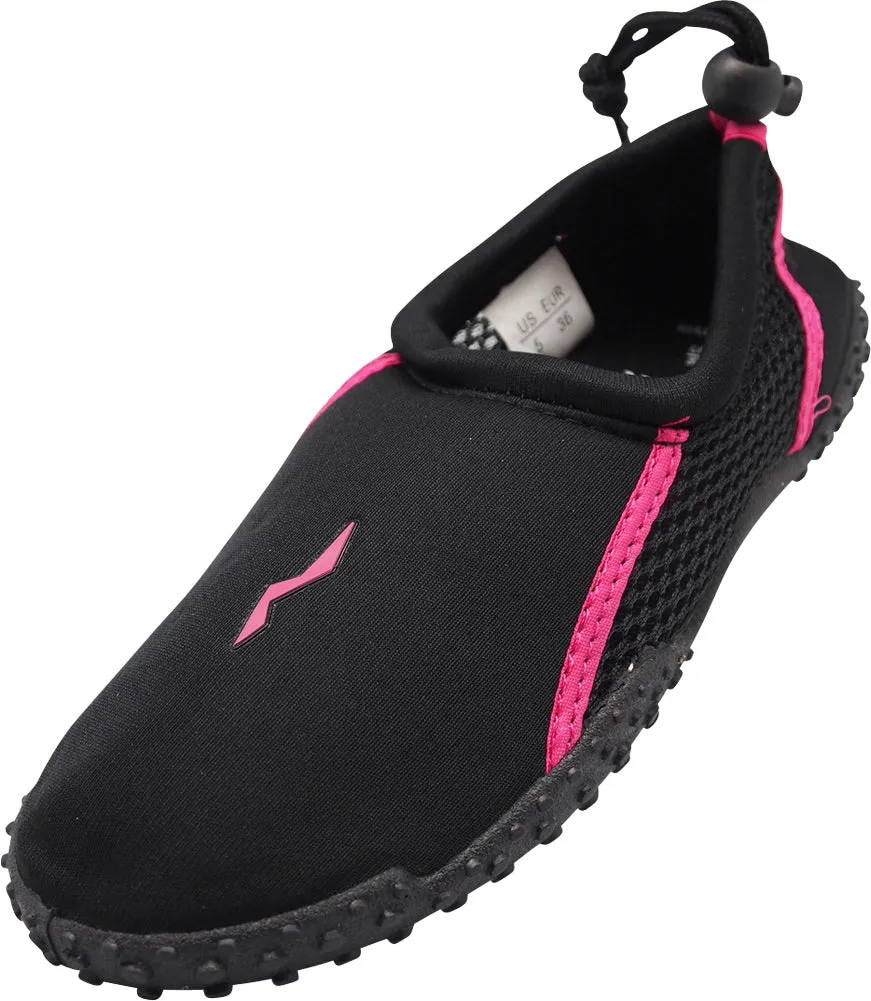 Norty Kids Sizes 11-4 Boys / Girls Slip on Aqua Socks Pool Beach Water Shoe