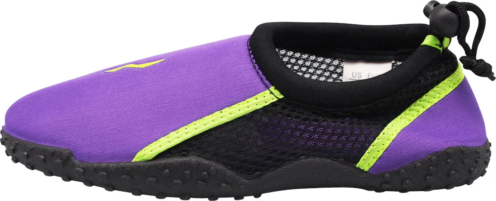 Norty Kids Sizes 11-4 Boys / Girls Slip on Aqua Socks Pool Beach Water Shoe
