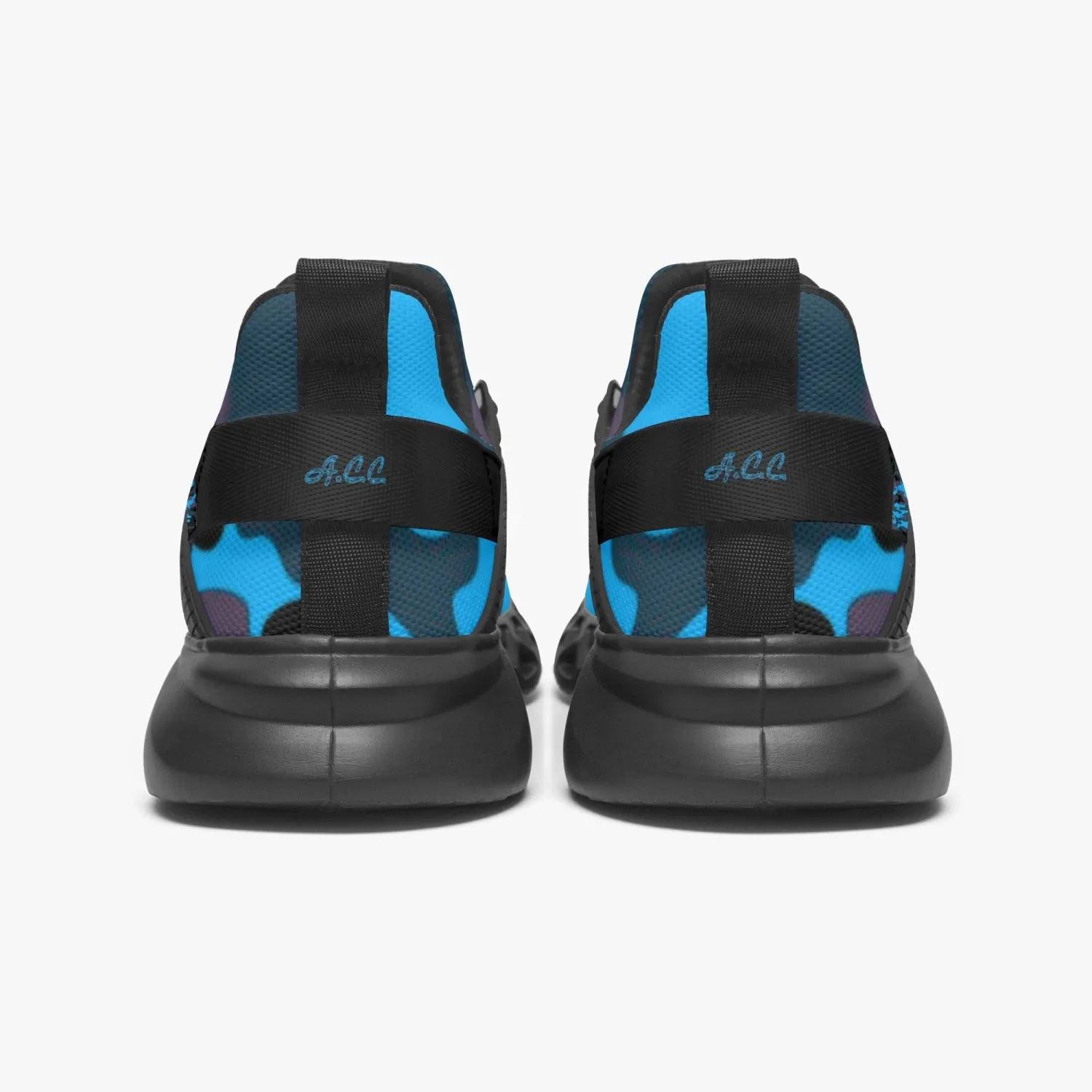 Officially Sexy Blue Army Camouflage Collection Mesh Running Shoes