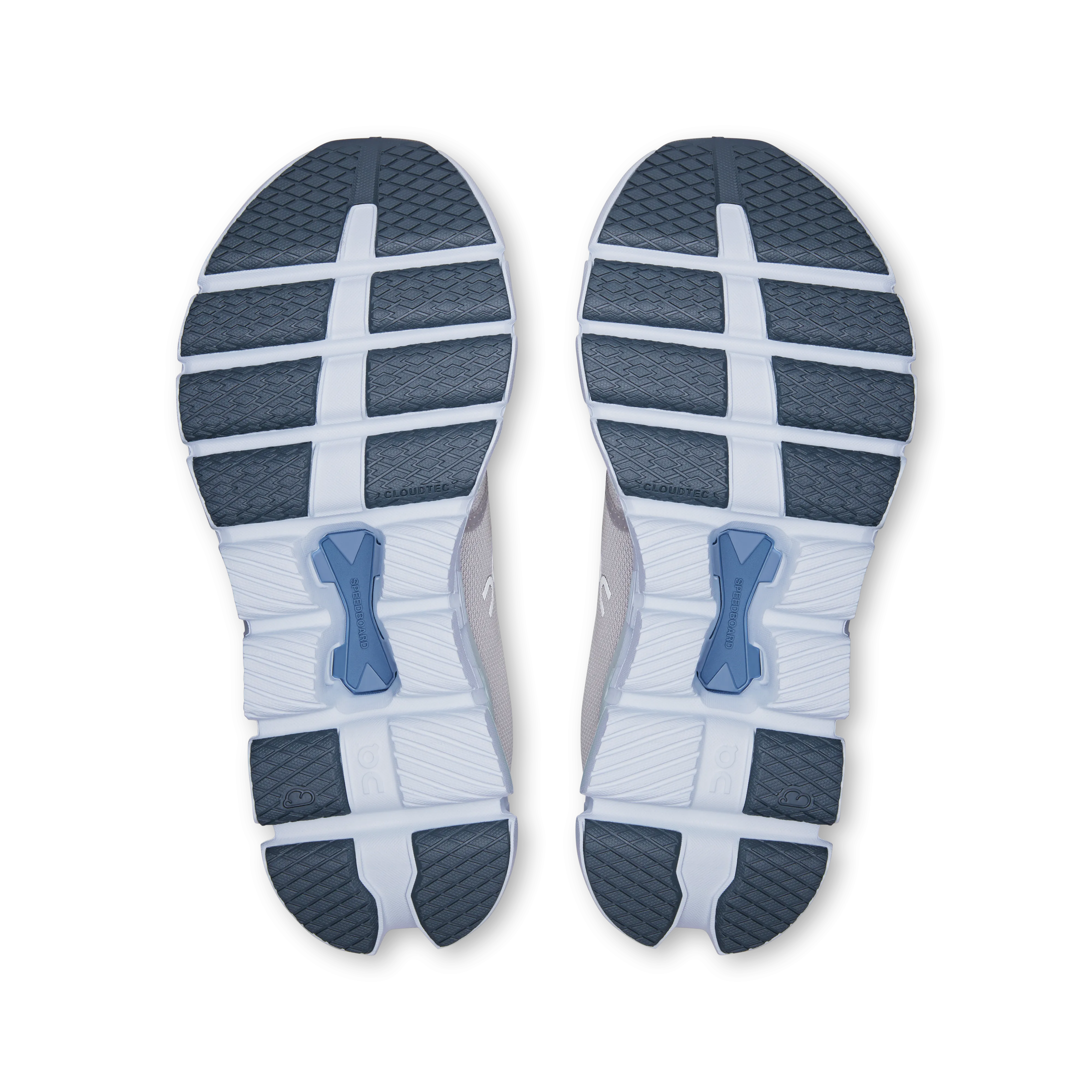 On Running Women's Cloud X 4 Shoes - Silver / Chambray