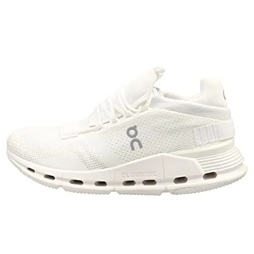 ON Women's Cloudnova Sneakers, All White Training Shoes
